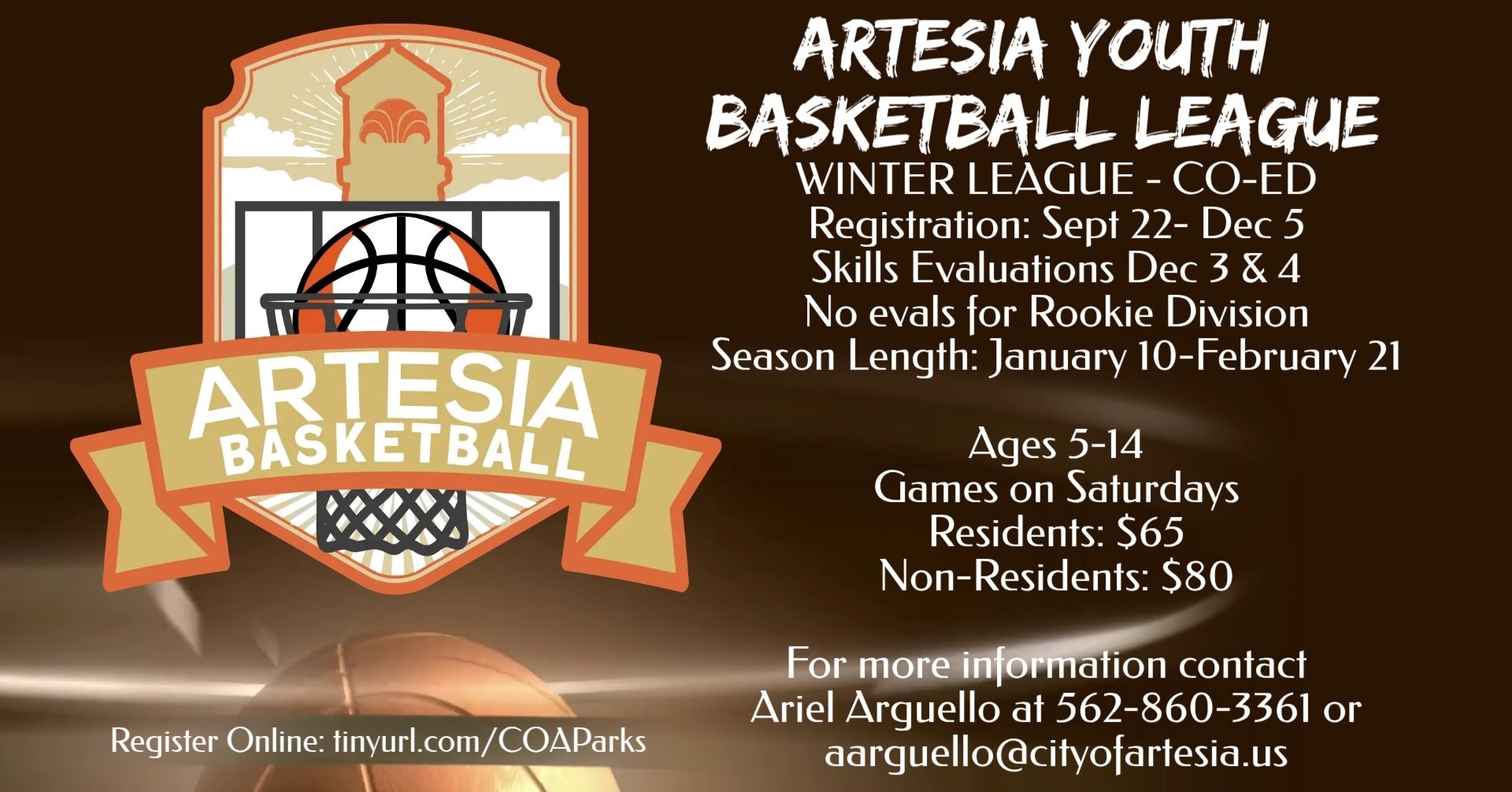 2026 Winter Youth Basketball League 