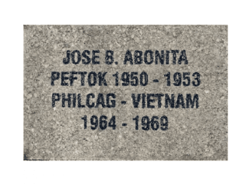 memorial brick