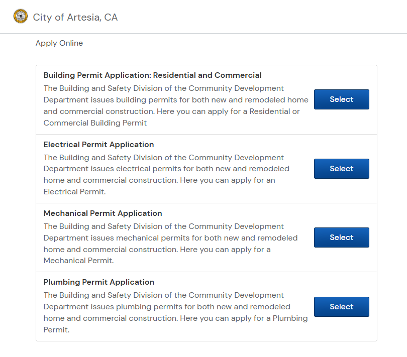 Record Types OpenGov